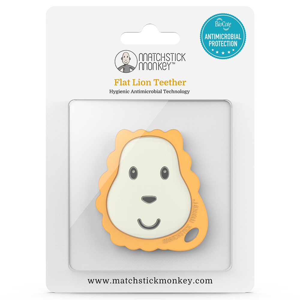 Matchstick Monkey - Flat Face Teether Ludo Lion - Image 3
