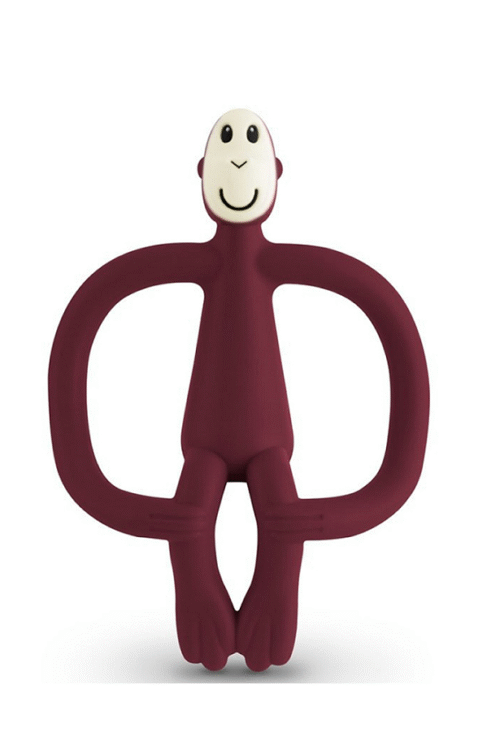 Matchstick Monkey - Original Teething Toy Claret