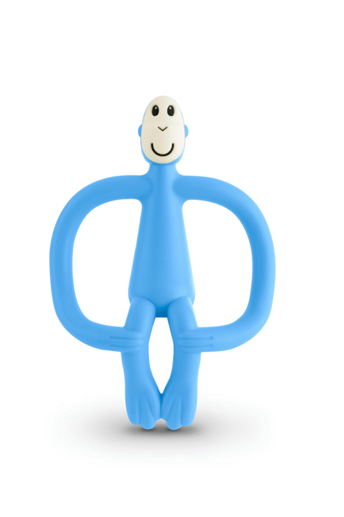 Matchstick Monkey - Original Teething Toy Light Blue