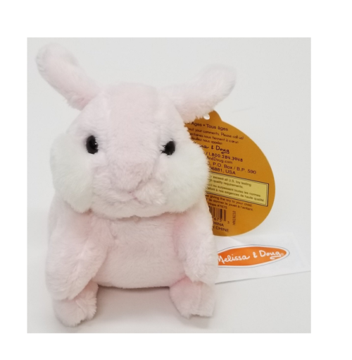 for sale online 7675 Melissa & Doug Baby Bunny Hops Stuffed Toy 