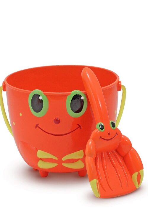 Melissa & Doug - Clicker Crab Pail & Shovel Toys