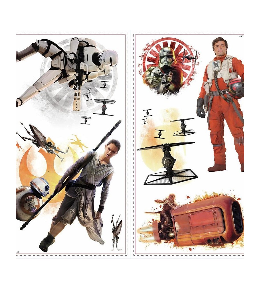 Roommates - Star Wars Cast Wall Decals - Image 3