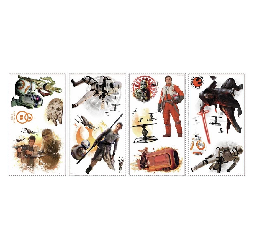 Roommates - Star Wars Cast Wall Decals