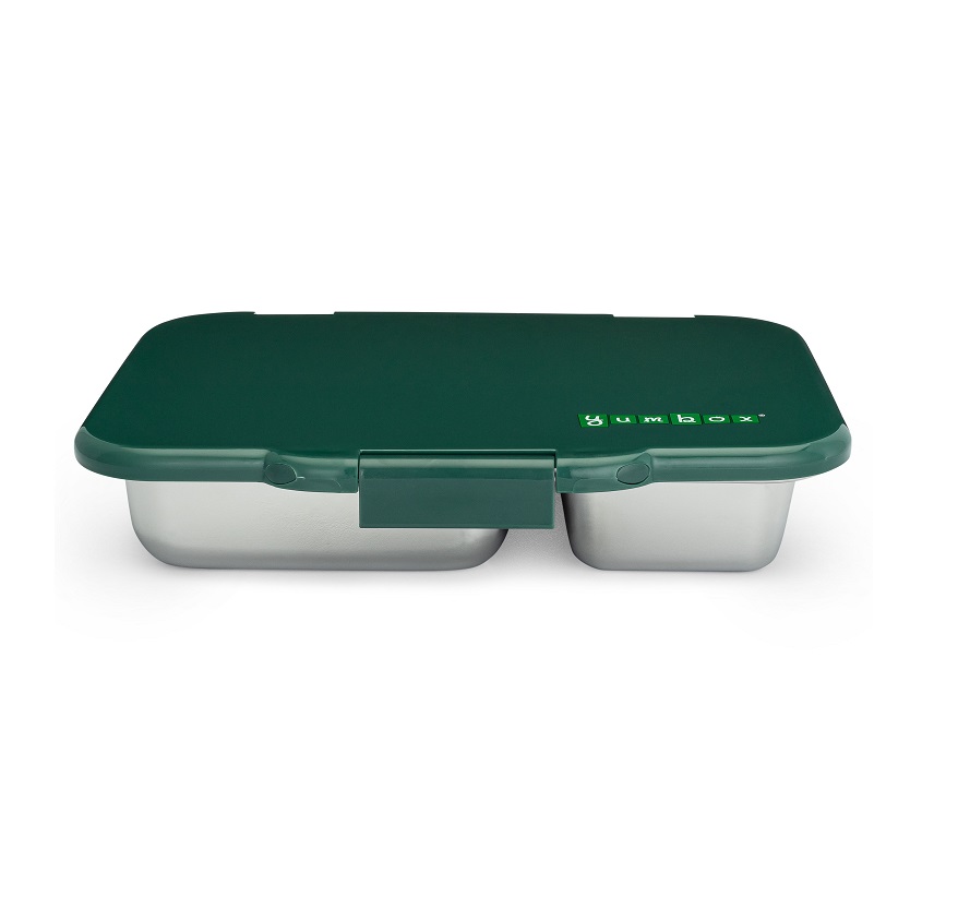 Yumbox Presto Stainless Steel Bento Box Kale Green The Toys Boutique