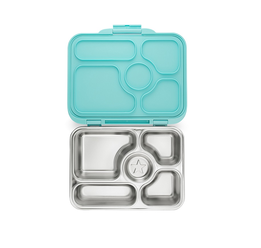 Yumbox Presto Stainless Steel Bento Box Tulum Blue The Toys Boutique